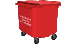 1100L wheelie bin